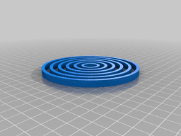 Red Vox Disc Display 3d model