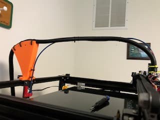 ender 5 plus wirer bracket 3d model