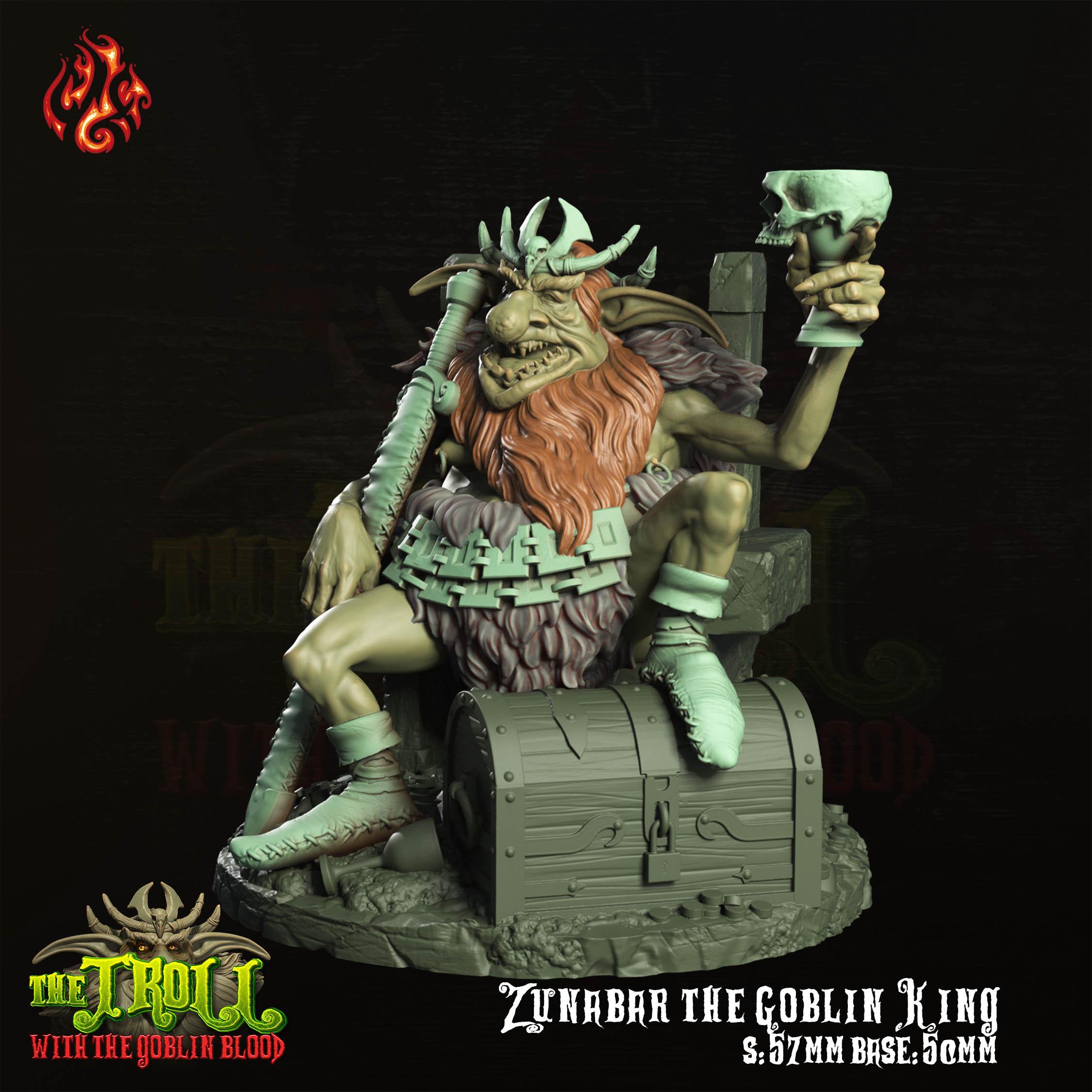 Zunabar the Goblin King 3d model