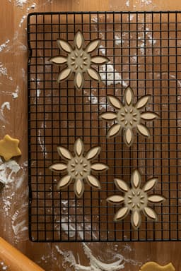 Flower Cookie Cutter, Biscuit Cutter 3d model