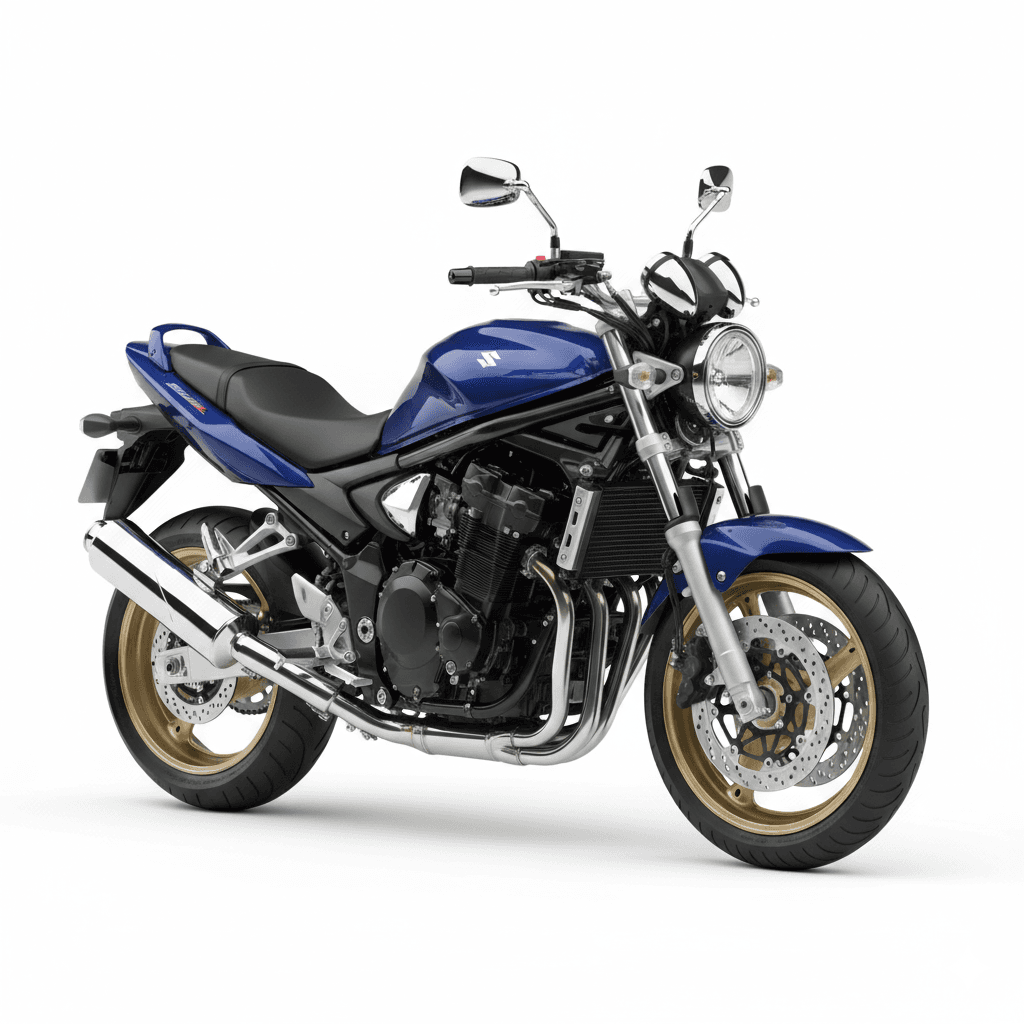 Suzuki Bandit 1200 Naked Motorcycle 3d model