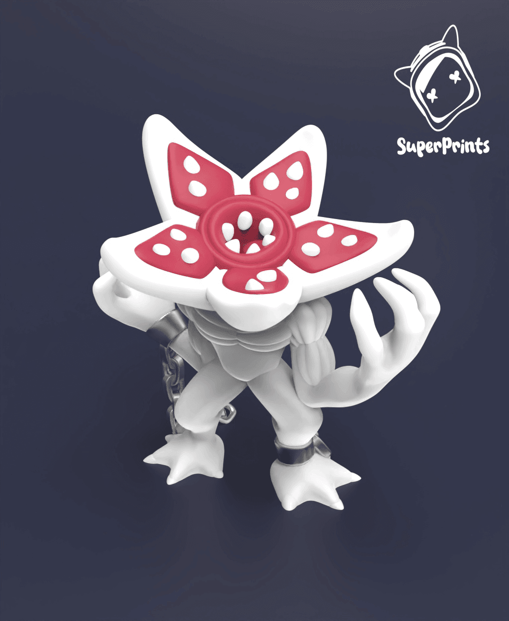 Bloomface - Easy Multicolor FDM RPG Minis (No supports) 3d model