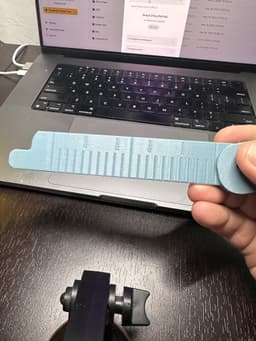 PRINT IN PLACE STANDARD AND METRIC RULER #BACKTOSCHOOL BackToSchool Back to School 3d model