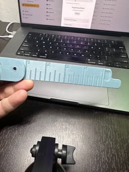 PRINT IN PLACE STANDARD AND METRIC RULER #BACKTOSCHOOL BackToSchool Back to School 3d model