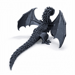 PROUD DRAGON / GOTHIC DECOR / SHELF SCULPTURE DECOR / MODERN DRAGON SCULPTURE 3d model