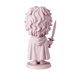 Frodo Lord of the Rings – Free Sample STL Fan Art | Full 15-Character Bundle on Profile 3d model
