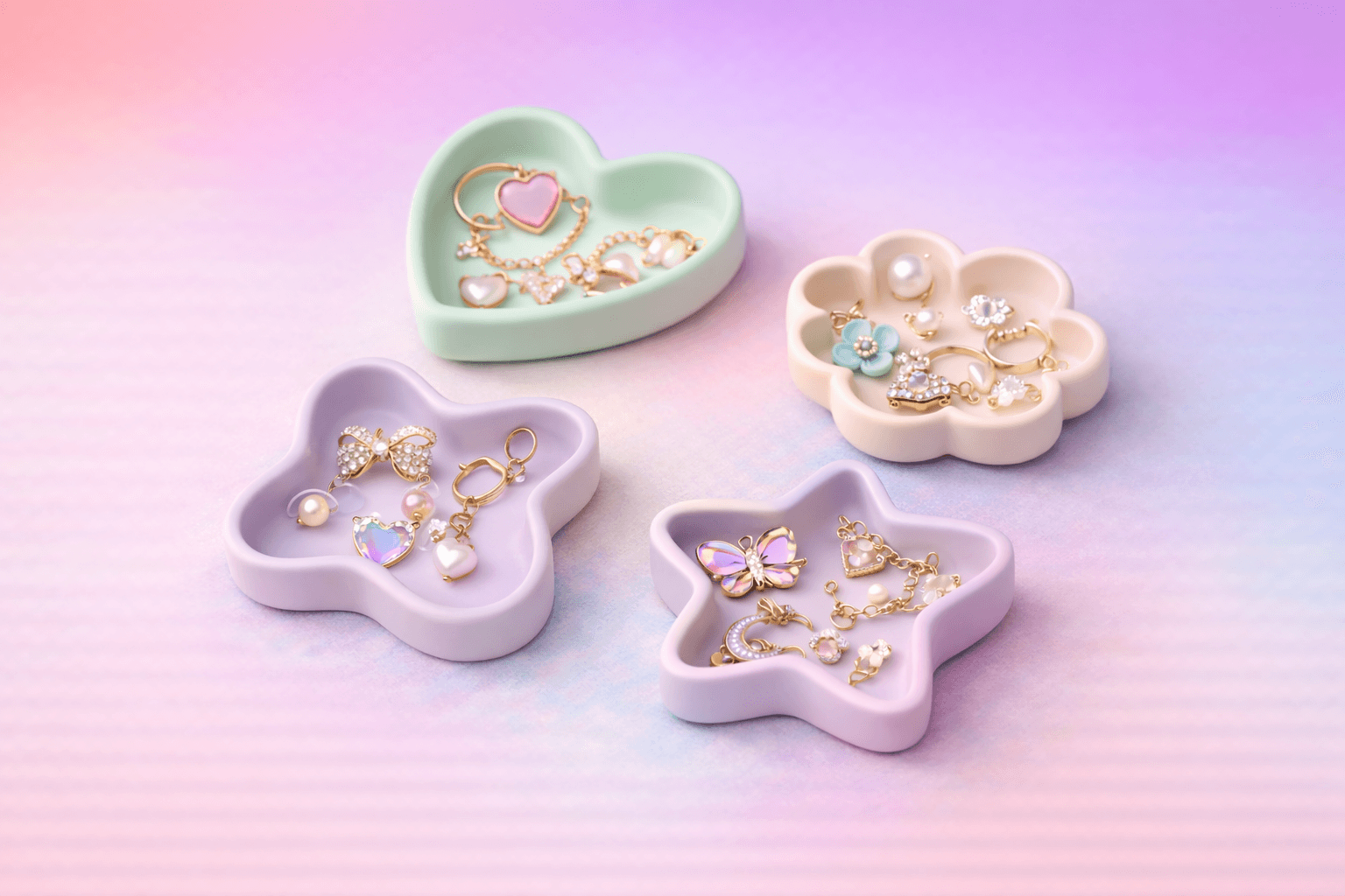 Trinket Dish Set STL.stl 3d model
