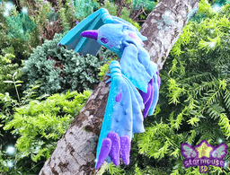 Kawaii Rainbow Corvid (Crow/Raven) Flexi 3d model