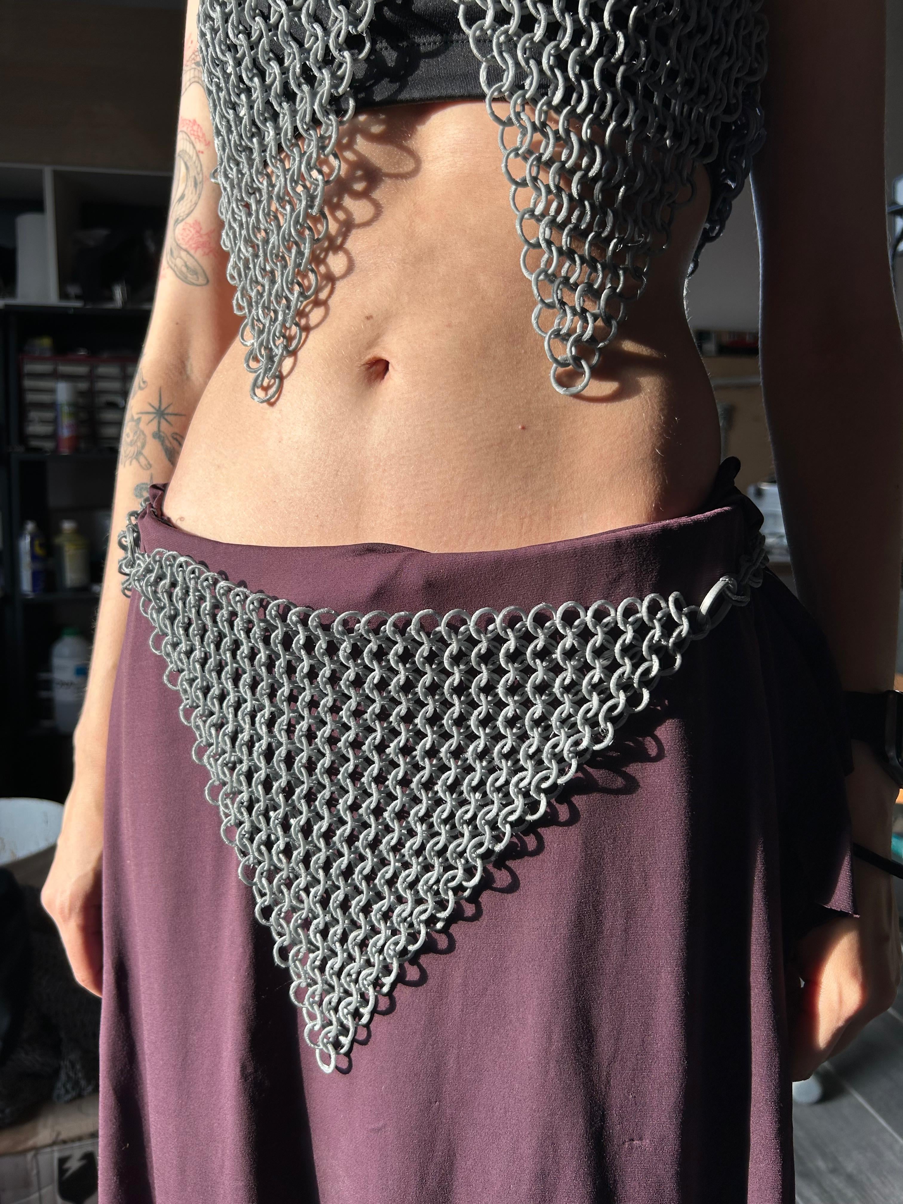 Chainmail Lingerie Bottom 3d model