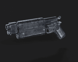 Kyle Katarn K-17 Bryar Blaster - 3D Print Files 3d model