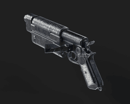 Kyle Katarn K-17 Bryar Blaster - 3D Print Files 3d model