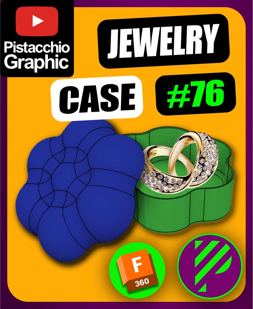 #76 Jewelry Case | Fusion 360 | Pistacchio Graphic 3d model