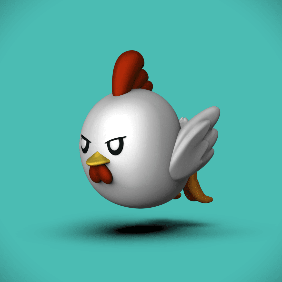 Chikipi Attack (+MMU 3mf) -Palworld Fanart 3d model