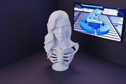 Zumbi Feminina .stl 3d model