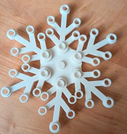Toy Construction Snowflake 3d model