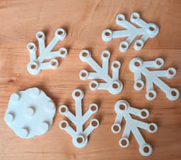 Toy Construction Snowflake 3d model