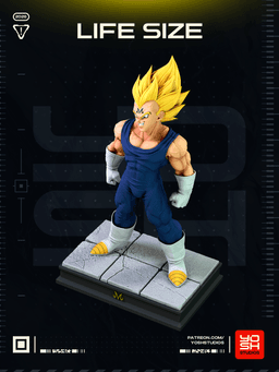 Life Size Blonde Prince 3D Printer STL file 3d model