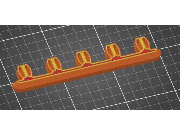 Pocket Socket Bar - 1/2in Drive 3d model