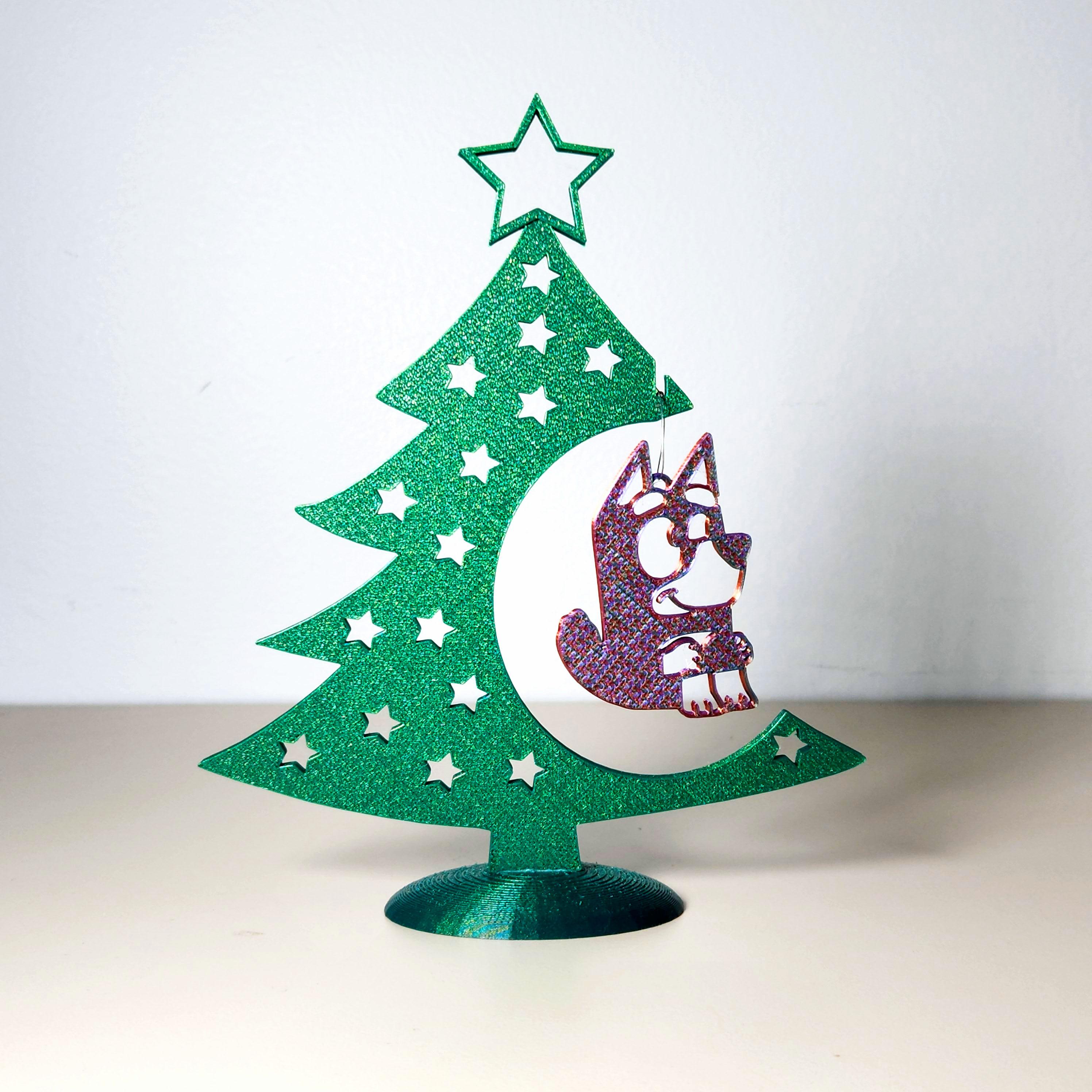 Bluey Christmas Decoration 3d model