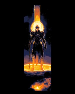 Birth of God Titans - The battle for all - Set of Bookmarks 3d model