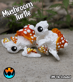 Mushurtle 3d model