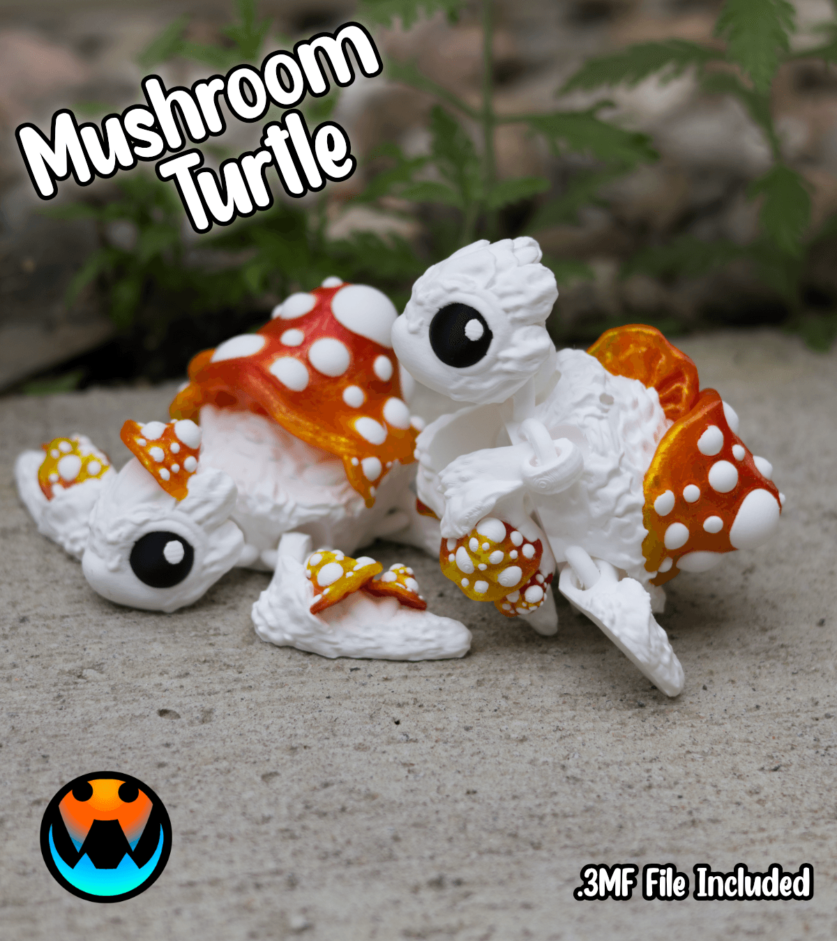 Mushurtle 3d model