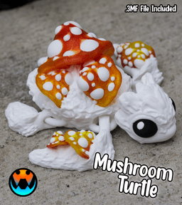 Mushurtle 3d model