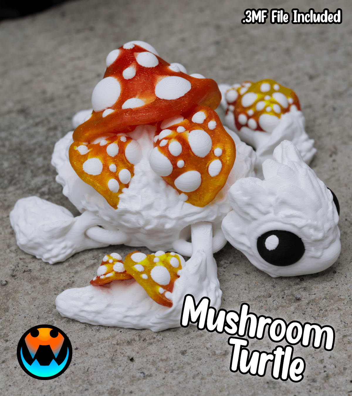 Mushurtle 3d model