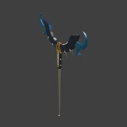 Zanka's Lovely Assistaff Gachiakuta 3d model