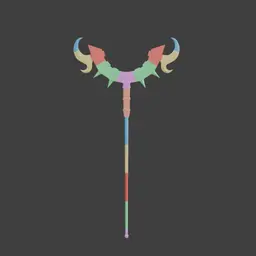 Zanka's Lovely Assistaff Gachiakuta 3d model