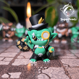 Goblins - Easy Multicolor FDM RPG Minis (No supports) 3d model