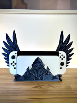 Art Deco Wings Switch Dock 3d model