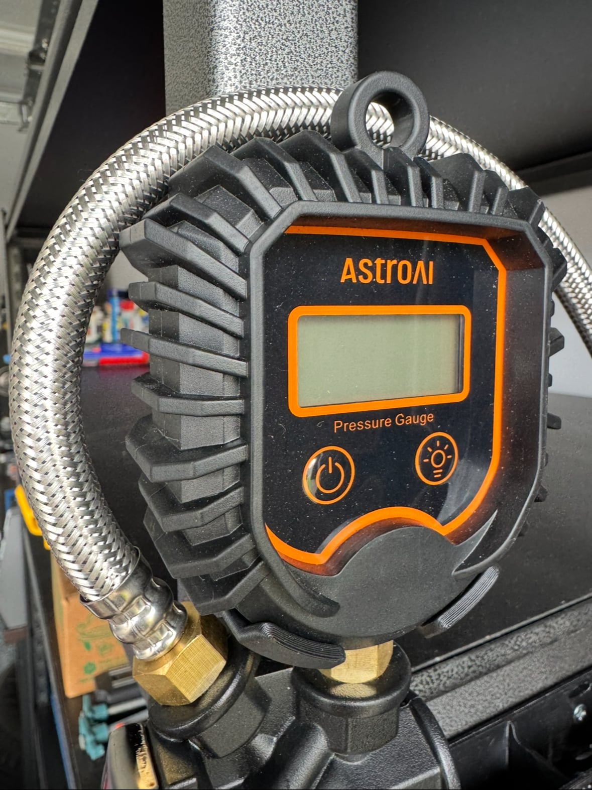 Tire Inflator Holder 3d model