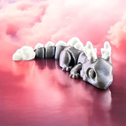 Cloud Dragon with Cloud Box 3d model