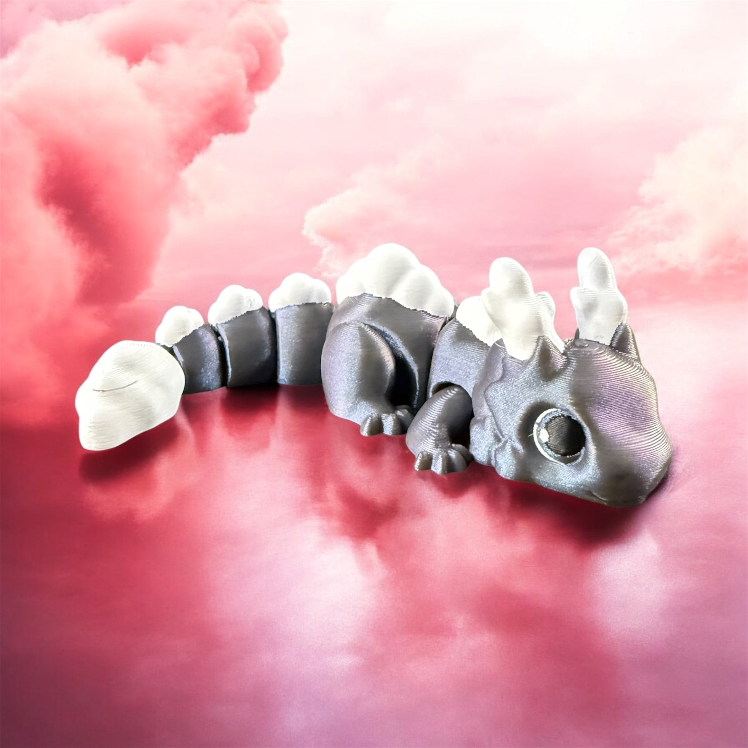 Cloud Dragon with Cloud Box 3d model