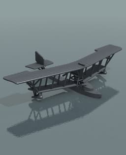 1:144 Macchi L.1 3d model