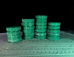 Stamp Wheels for Bodypaint - Maori Tattoos 3d model
