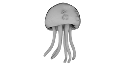 Cute Jellyfish 3d model