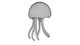 Cute Jellyfish 3d model