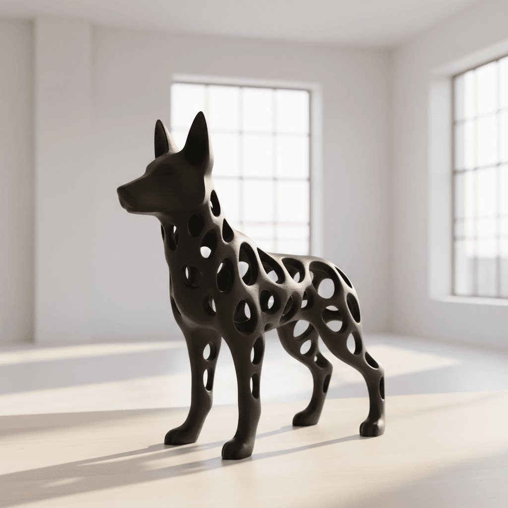 Sculptural Home Accent STL 3d model