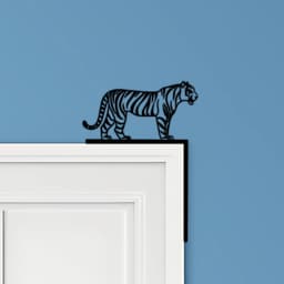 Tiger Door Corner Decor 3d model