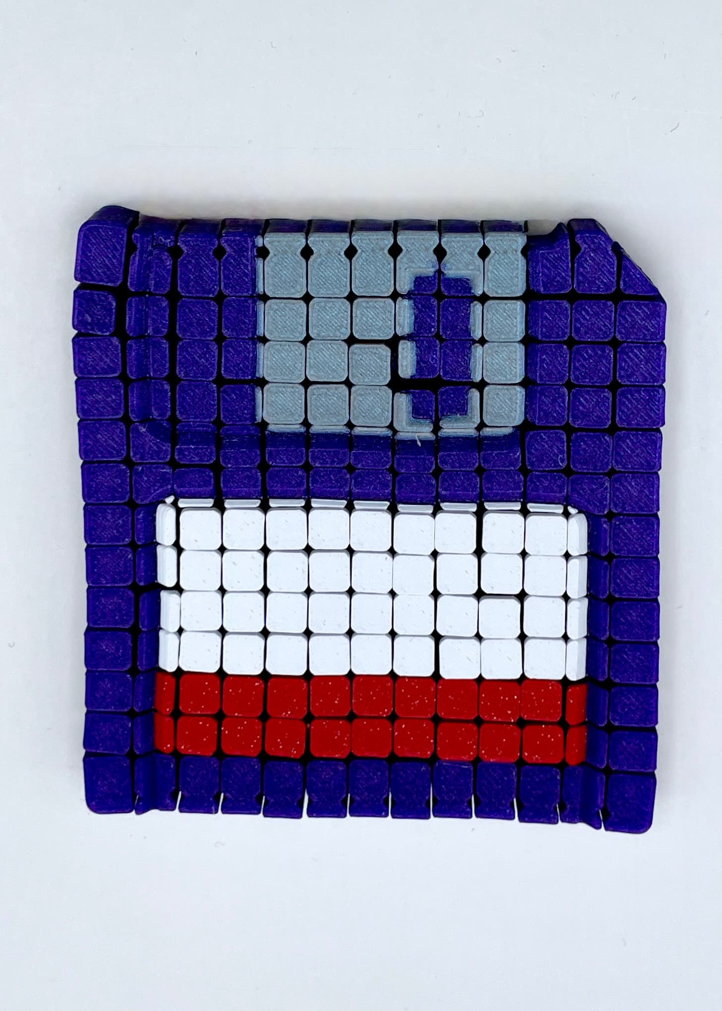 "Floppy" Disk - It's floppy, it's fippy, it's a Beardy model so nifty! Polymaker Hedgehog Makes Galaxy Red, Starlight Mercury, Cold White and Prusament Galaxy Purple! - 3d model
