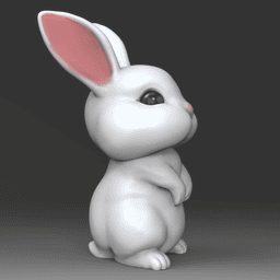 Cute Rabbit 3d model