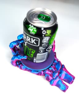 Skeleton Hand: Halloween Self-Adjusting Coaster 3d model