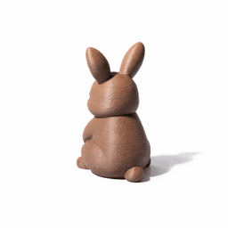 PEACE BUNNY / CUTE UNIQUE EASTER DECOR / DESK BUDDY / EASTER BUDDY 3d model