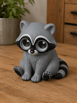 PEEPERZ Eye'm Watchin You Raccoon 3d model