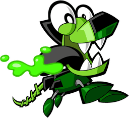 Glurt (Mixels) 3d model