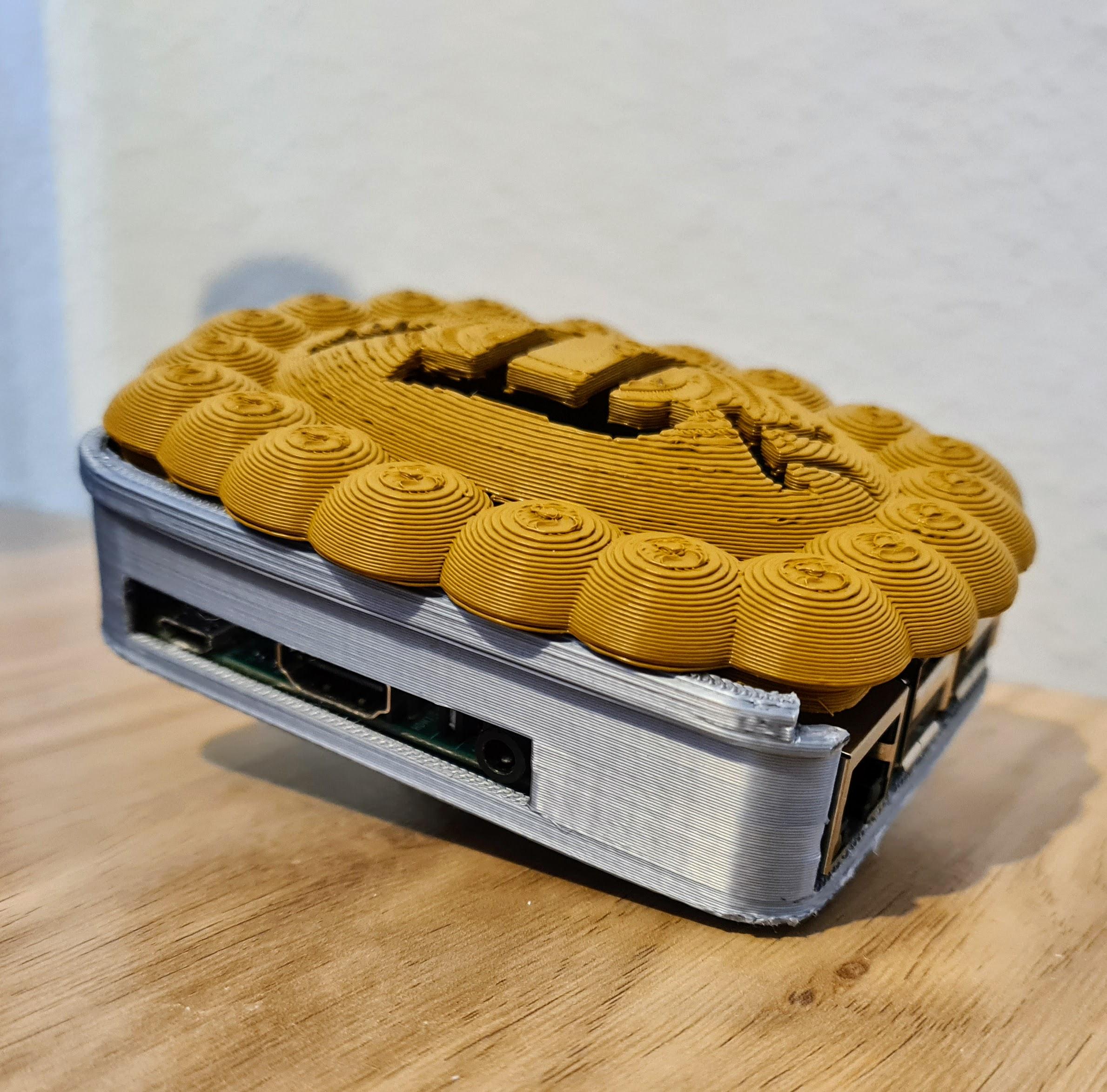 Pi Pie Raspberry Pi Case 3d model