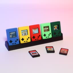 Mini Gameboy Case for Switch Game Cartridge – Display Bar (5) 3d model