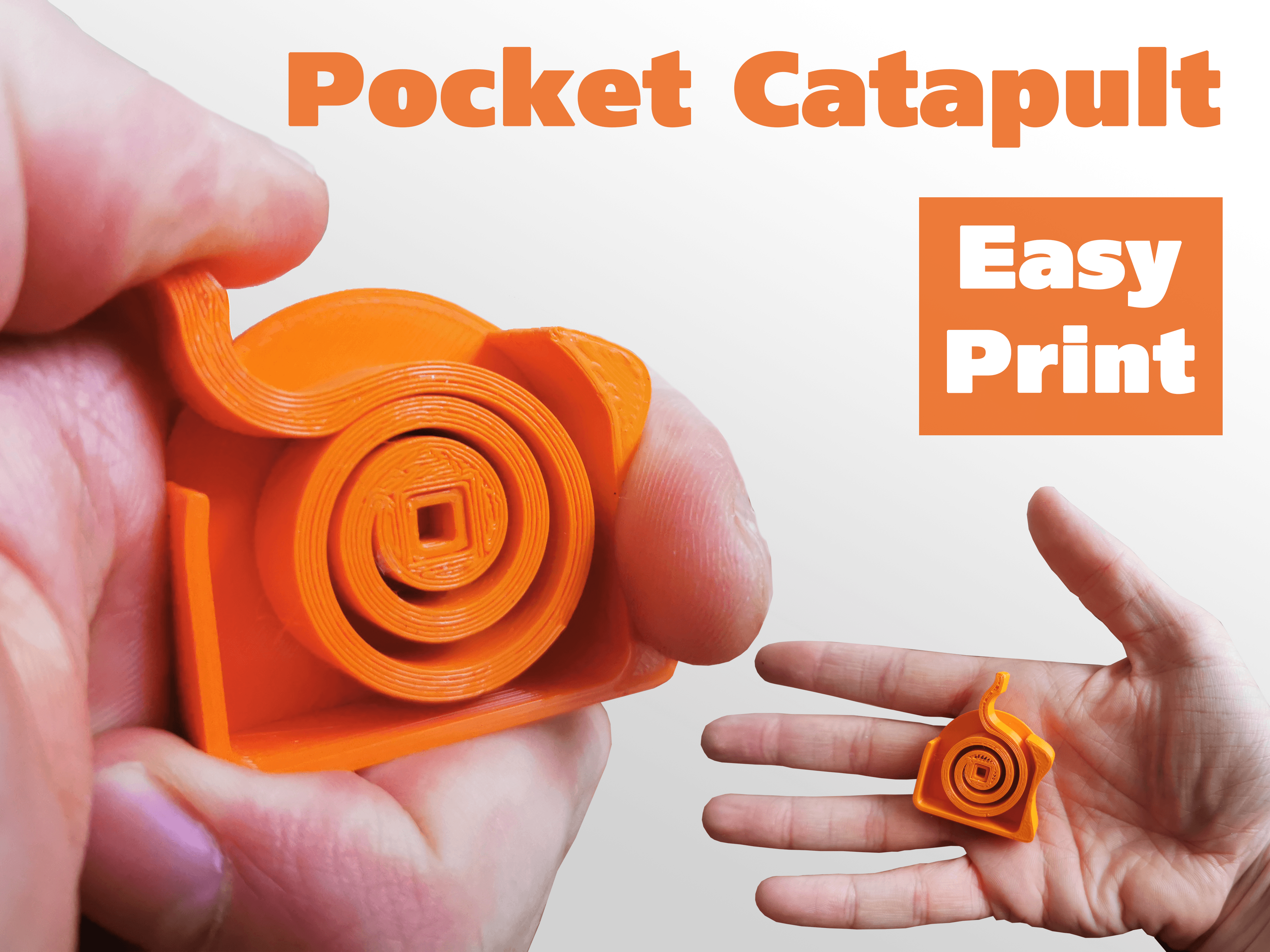 Pocket Catapult 3d model